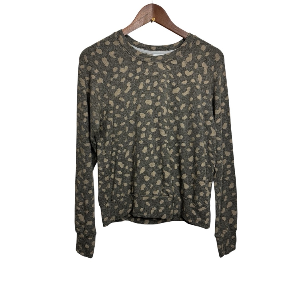 Sundry Women Size 1 Long Sleeve Animal Print Shirt